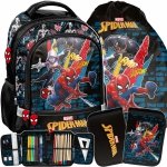 ZESTAW 3w1 SPIDER-MAN PLECAK SZKOLNY DO PODSTAWÓWKI MARVEL DLA CHŁOPAKA