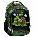 PLECAK MINECRAFT SZKOLNY GAMING GAMER GRA GRY DO 1 KLASY DLA CHŁOPAKÓW PASO