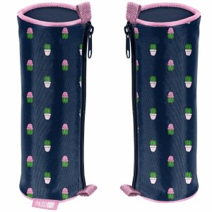 PIÓRNIK SZKOLNY KOLOROWE KWIATY SASZETKA TUBA