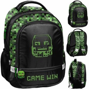 GAMER PLECAK SZKOLNY DO PODSTAWÓWKI GRA GRY DO 1 KLASY GAMING CHŁOPIĘCY