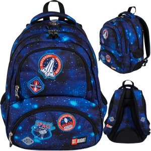 St.Right Plecak Młodzieżowy Nasa Majewski Chłopięcy COSMIC MISSION [BP7]
