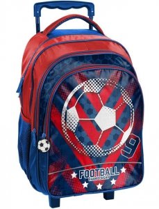 Plecak na Kółkach Szkolny Football Piłka Nożna [18-300FL]