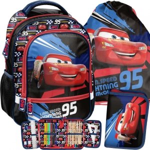 Plecak Zygzak Auta Cars Szkolny dla Chłopaka do 1 klasy [DSD-260]