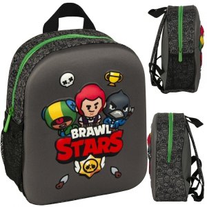 3d Plecak Brawl Stars Przedszkolny dla Chłopaka na Wycieczki [BS21GB-503]