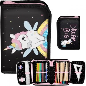 Piórnik z Wyposażeniem Szkolny Jednorożec Dziewczęcy [PP23UI-P001]
