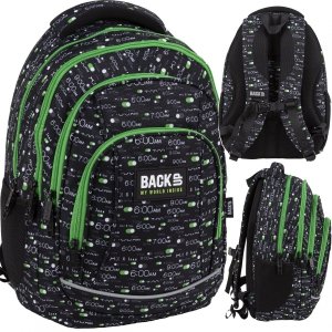 Clock BackUP Plecak Szkolny Młodzieżowy Godziny [PLB4A85]