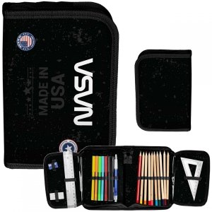 Kosmiczny Piórnik Szkolny Nasa z Wyposażeniem Paso [PP23SA-P001]