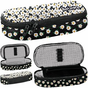 STOKROTKI PIÓRNIK DLA DZIEWCZYNEK BEUNIQ ETUI SZKOLNY USZTYWNIANY KWIATKI