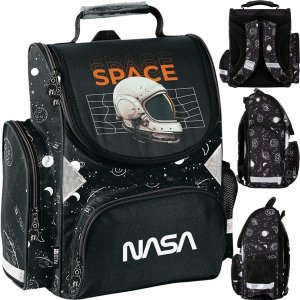 NASA TORNISTER SZKOLNY KOSMICZNY DLA CHŁOPAKÓW DO KLAS 1-4 PODSTAWÓWKI PASO