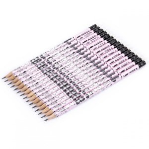 3 x Ołówek Trójkątny Szkolny HB z Gumką Koty Pies Zwierzaki 1 szt Kidea [OTGUNKA]