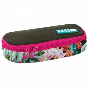 Piórnik Młodzieżowy Szkolny Kwiaty(18-013LO)