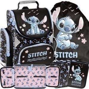 STITCH TORNISTER  DO KLAS 1-4 DLA UCZENNIC KOMPLET 3w1 STICH i LILO PLECAK