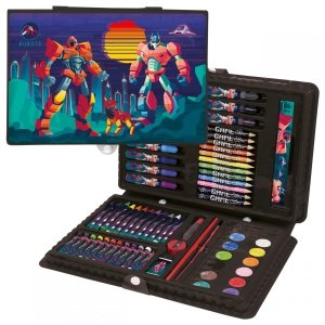 Zestaw Artystyczny Roboty Robots Kredki 71 ele. dla Chłopaka [ZA71RO12]