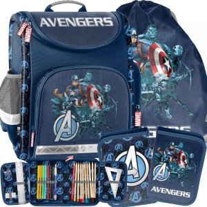 Iron Man Tornister Avengers Szkolny Thor Hulk Kapitan Ameryka [AV22KK-524]