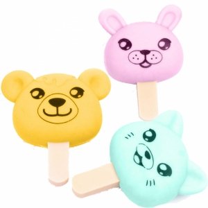 3szt. ZAPACHOWA GUMKA DO MAZANIA ŚCIERANIA KIDEA