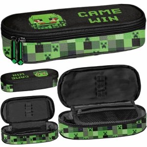 PIÓRNIK GRY GRA SZKOLNY GAMER Z KLAPKĄ DO PODSTAWÓWKI GAMING OTWIERANY