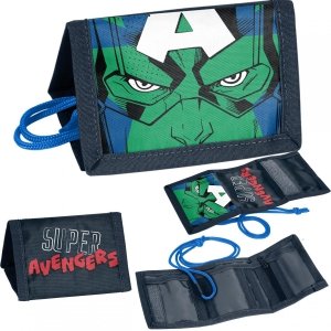 Avengers Dziecięcy Portfel Kapitan Ameryka dla Chłopaków [AV22CN-002]