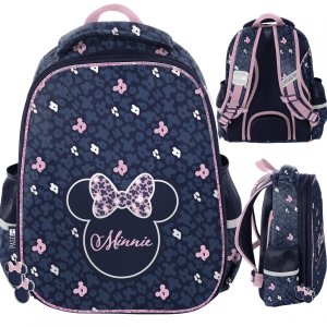 Tornister Dziewczęcy Plecak Myszka Mini do Szkoły Sztywny [DM23MM-565]