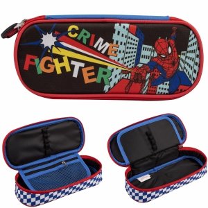 Piórnik Spiderman Szkolny Saszetka Marvel z Klapką Etui  [111383]