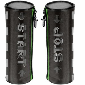 Minecraft Piórnik Gaming Tuba Okrągły Szkolny Paso Gra dla Uczniów Podstawówki