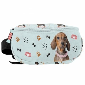 SASZETKA NERKA TORBA NA PAS Z PIESKIEM DZIECIĘCA DLA DZIEWCZYNEK PIESEK DOG