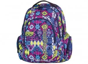 Plecak Młodzieżowy CP Fioletowy CoolPack Szkolny 60608CP