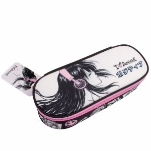 PIÓRNIK MANGA AMINE SZKOLNY SASZETKA Z KLAPKĄ MUSIC DLA UCZNIÓW BENIAMIN