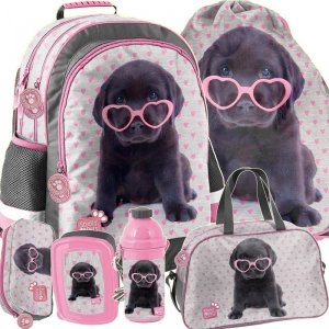 Plecak dla Dziewczyny do Szkoły Labrador Piesek [PTB-116]