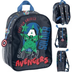 Plecaczek Wycieczkowy Przedszkolny Kapitan Ameryka Avengers [AV22CN-303]