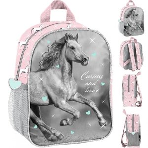 Plecak 3D Konie do Przedszkola na Wycieczki Paso [PP23KO-503]