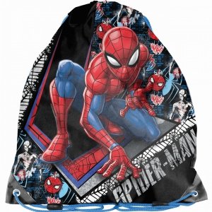 Worek na Obuwie Kapcie Stój Gimnastyczny Spiderman Paso [SPW-712]