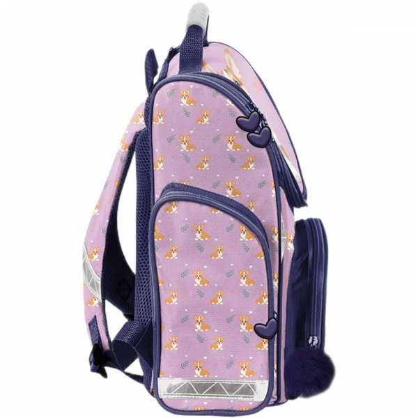 TORNISTER SZKOLNY Z PIESKIEM DO 1 KLASY PIES DO PODSTAWÓWKI PIES DOG PASO