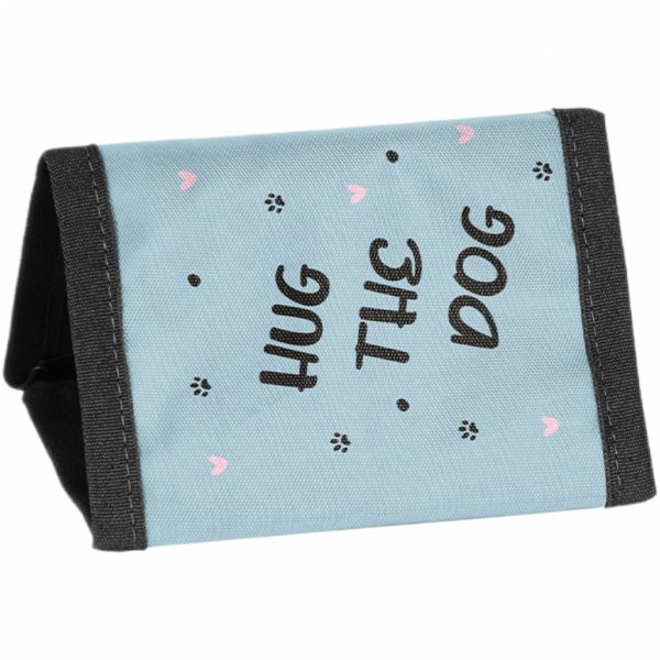 PORTFEL DZIECIĘCY Z PIESKAMI SZKOLNY PASO PORTFELIK DLA DZIEWCZYNEK PIESEK