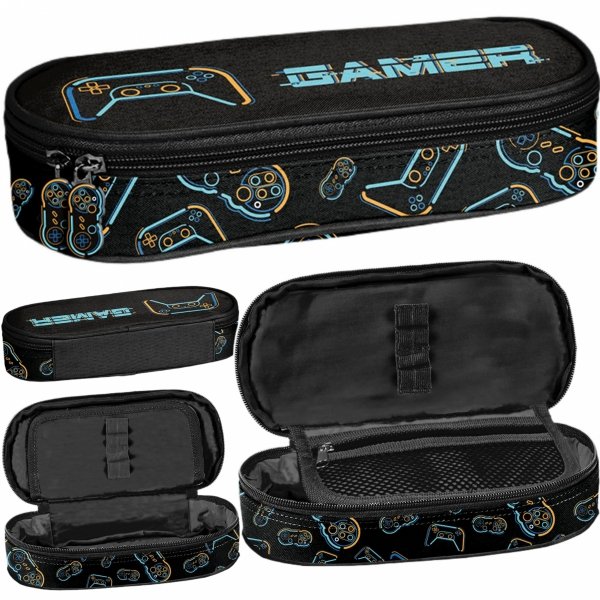 GAMEPAD PIÓRNIK GRY GRA SZKOLNY GAMER Z KLAPKĄ DO PODSTAWÓWKI GAMING PASO