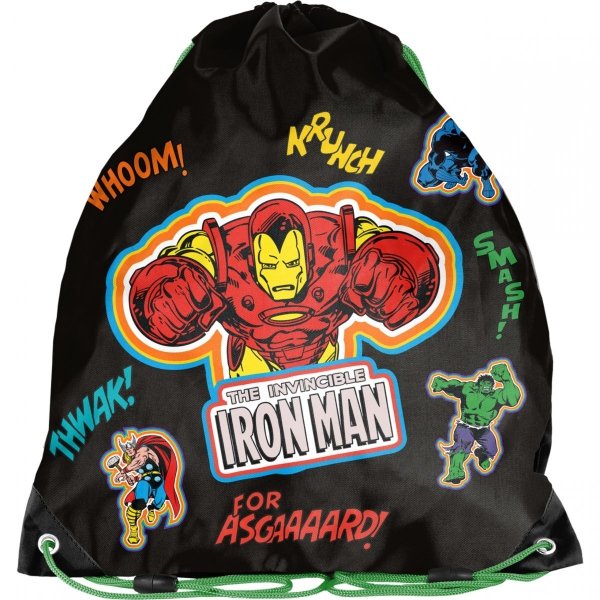 Iron Man w komplecie Tornister Avengers Szkolny Paso [AV23RR-525]