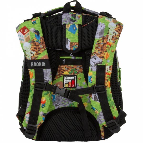 GAMER GAMING MINECRAFT PLECAK CHŁOPIĘCY BACKUP DO PODSTAWÓWKI ZESTAW 5el