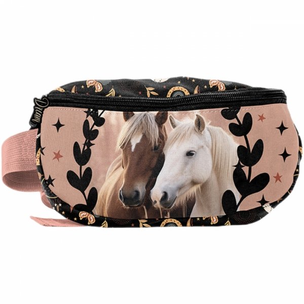 KONIE SASZETKA NERKA TORBA NA PAS Z KONIEM DZIECIĘCA DLA DZIEWCZYNEK KOŃ