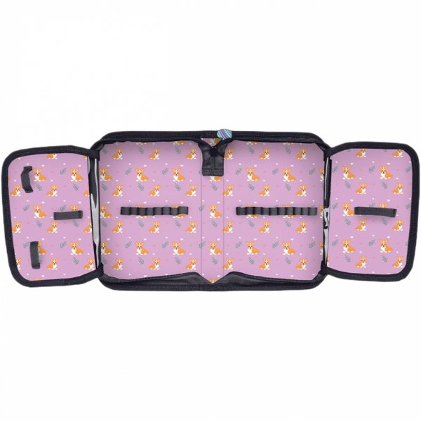 PIÓRNIK Z PIESKAMI SZKOLNY DO PODSTAWÓWKI DLA DZIEWCZYNKI DO 1 KLASY PIES