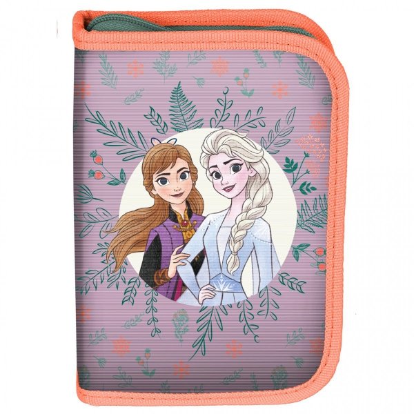Różowy Piórnik Anna Elsa Kraina Lodu z Wyposażeniem Paso [DF22GG-001]
