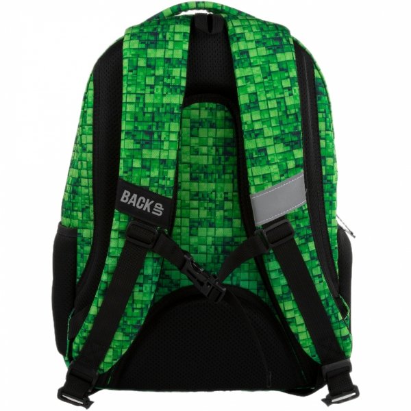 PIKSELE MINECRAFT PLECAK BACKUP SZKOLNY MŁODZIEŻOWY DLA DZIEWCZYNY 3 WZORY