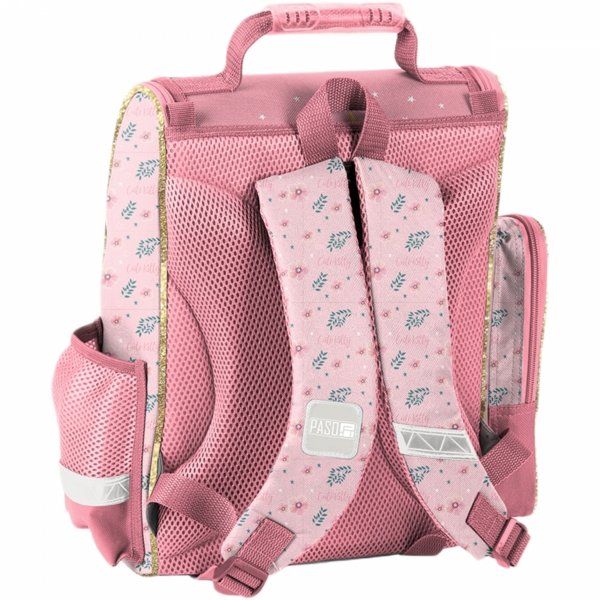 DZIEWCZĘCY TORNISTER SZKOLNY Z KOTKIEM DO 1 KLASY KOTEK DO PODSTAWÓWKI PASO