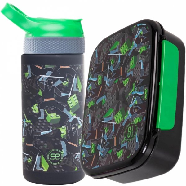KLOCKI ZESTAW Śniadaniówka Bidon CoolPack CP Tritanum Free BPA