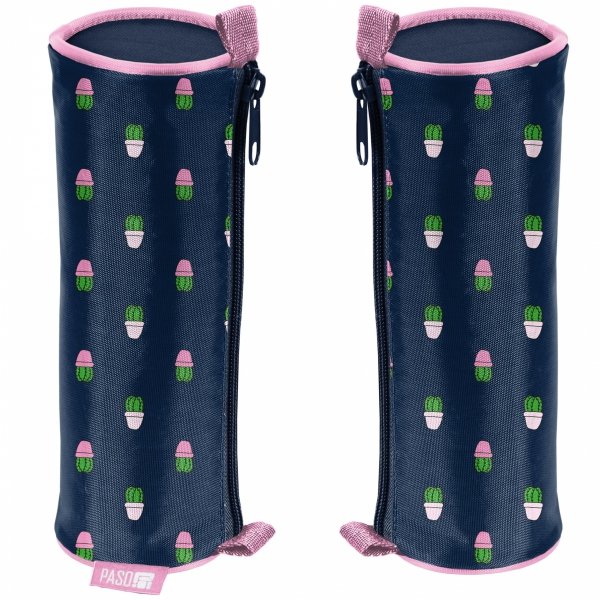 PIÓRNIK SZKOLNY KOLOROWE KWIATY SASZETKA TUBA