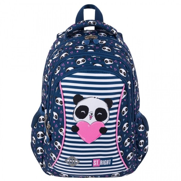 Panda Plecak dla Dziewczyny St.Right Majewski komplet [BP26]
