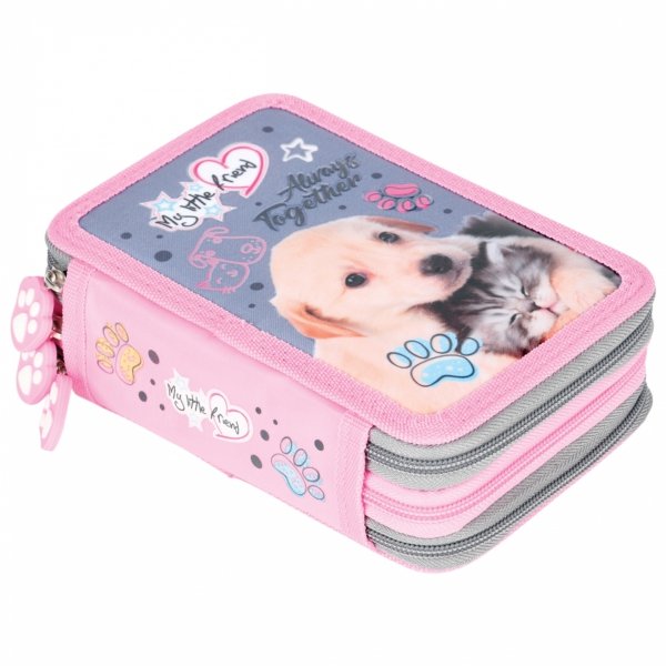 KOTKI PIESKI PIÓRNIK z WYPOSAŻENIEM SZKOLNY DZIEWCZĘCY 3 KOMOROWY MAJEWSKI