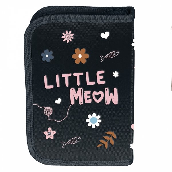 KOMPLET 6w1 PLECAK KOTEK SZKOLNY DZIEWCZĘCY DO PODSTAWÓWKI KOTKI z KOTKIEM