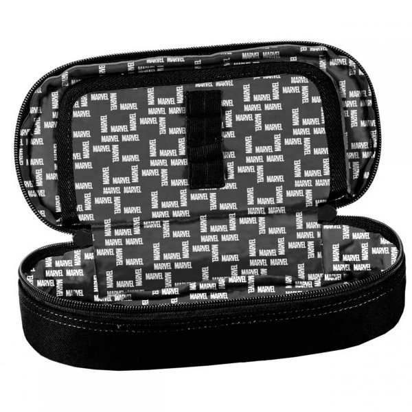 Piórnik Czarny Marvel Szkolny Chłopięcy Beuniq Etui [AV22VV-013]