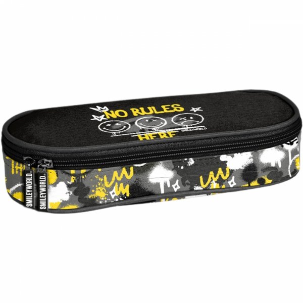 PIÓRNIK SMILEY SZKOLNY EMOTIKONY Z KLAPKĄ DO PODSTAWÓWKI EMOTKI BUŹKI PASO