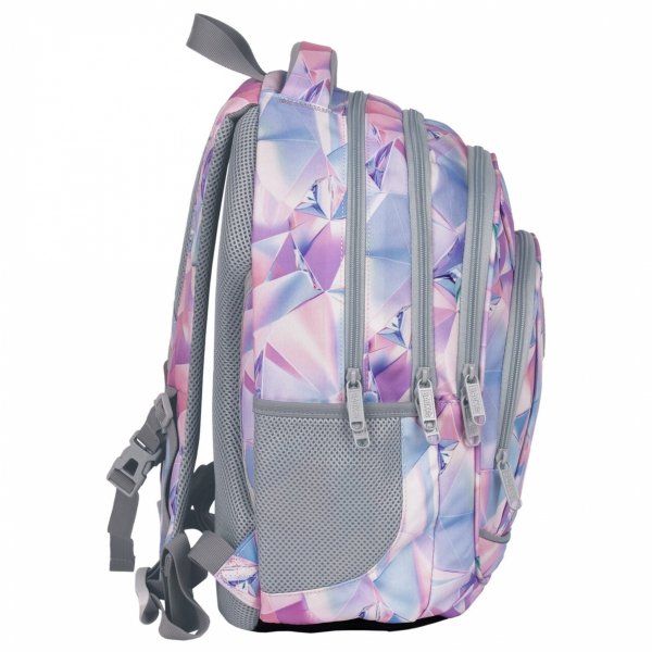 MŁODZIEŻOWY PLECAK BACKUP REFLEKSY SZKOLNY KOMPLET 5w1 DLA DZIEWCZYNY