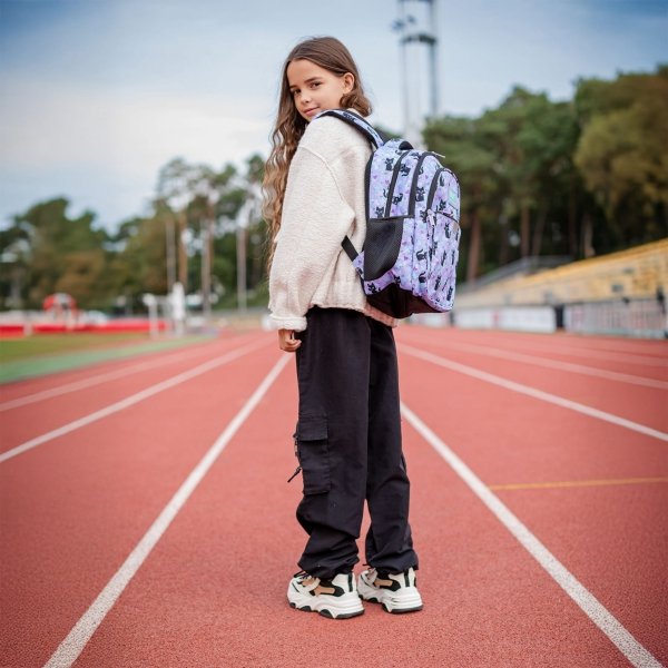 KOTY PLECAK BACKUP SZKOLNY MŁODZIEŻOWY DLA DZIEWCZYNY Z KOTKAMI MAGIC CATS